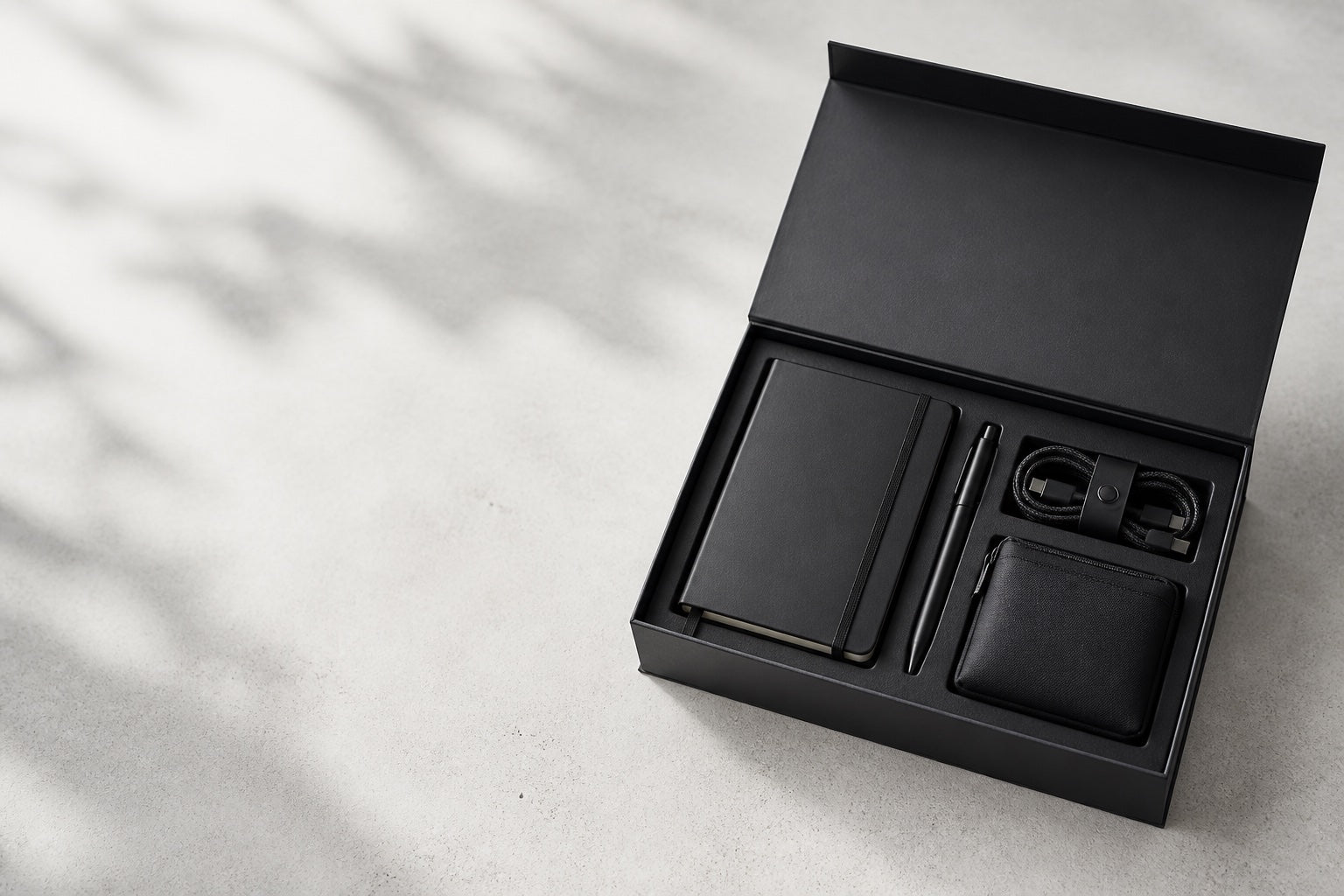 One box. No clutter in the clutter.